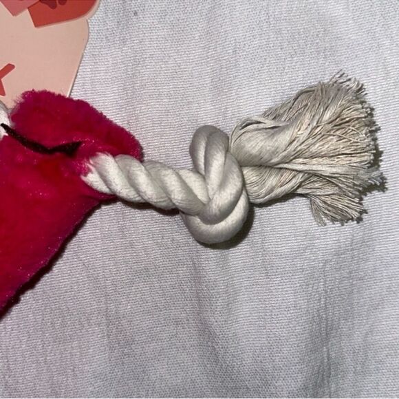 FRINGE Valentine’s Day Plush BE MINE Sloth Fetch & Fun Squeaky Dog Toy - Picture 4 of 8